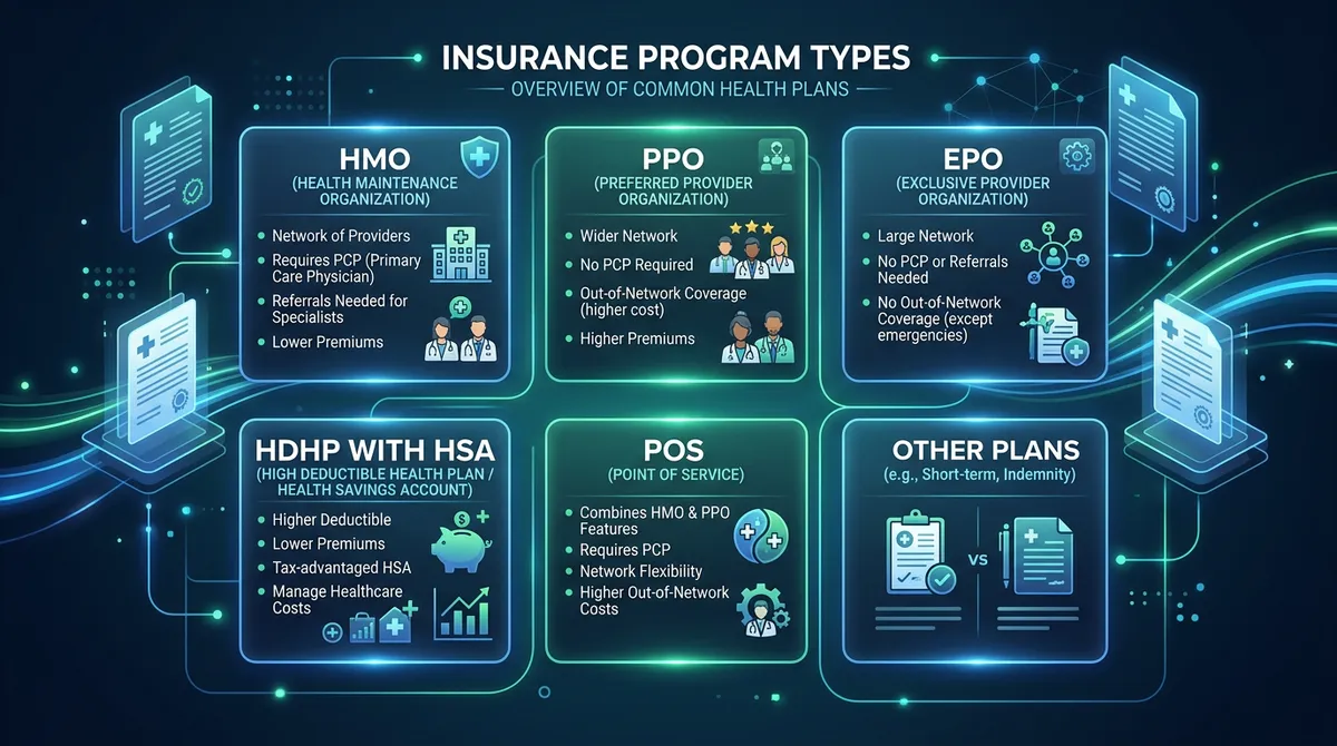 Виды страховых программ
