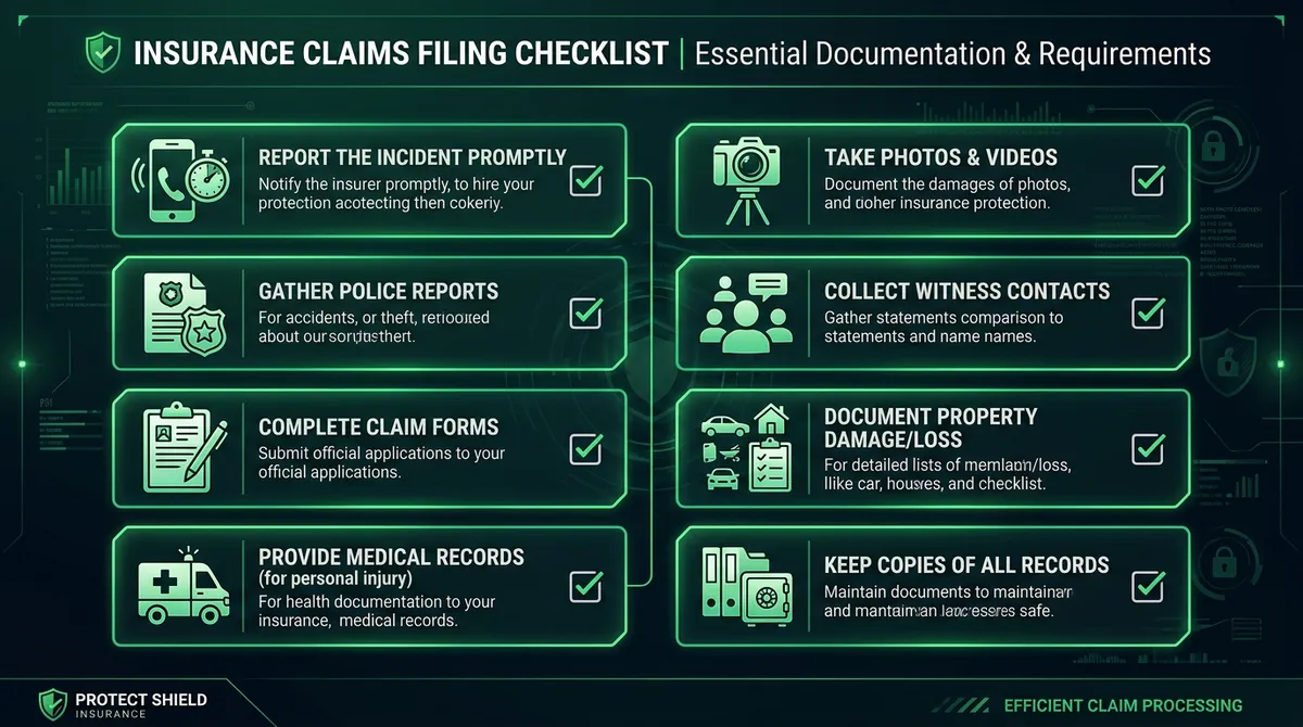 Требования страховых компаний